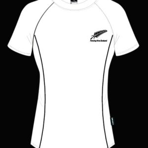 NZ Fencing Team Tee Multi Womens White
