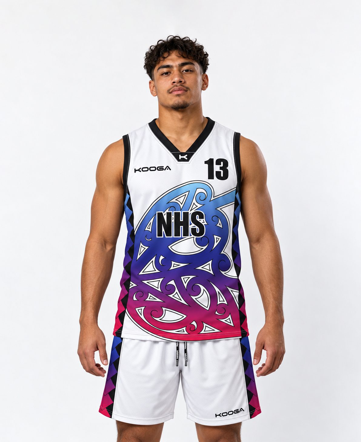 Unisex Reversible Basketball Kit Side A Front