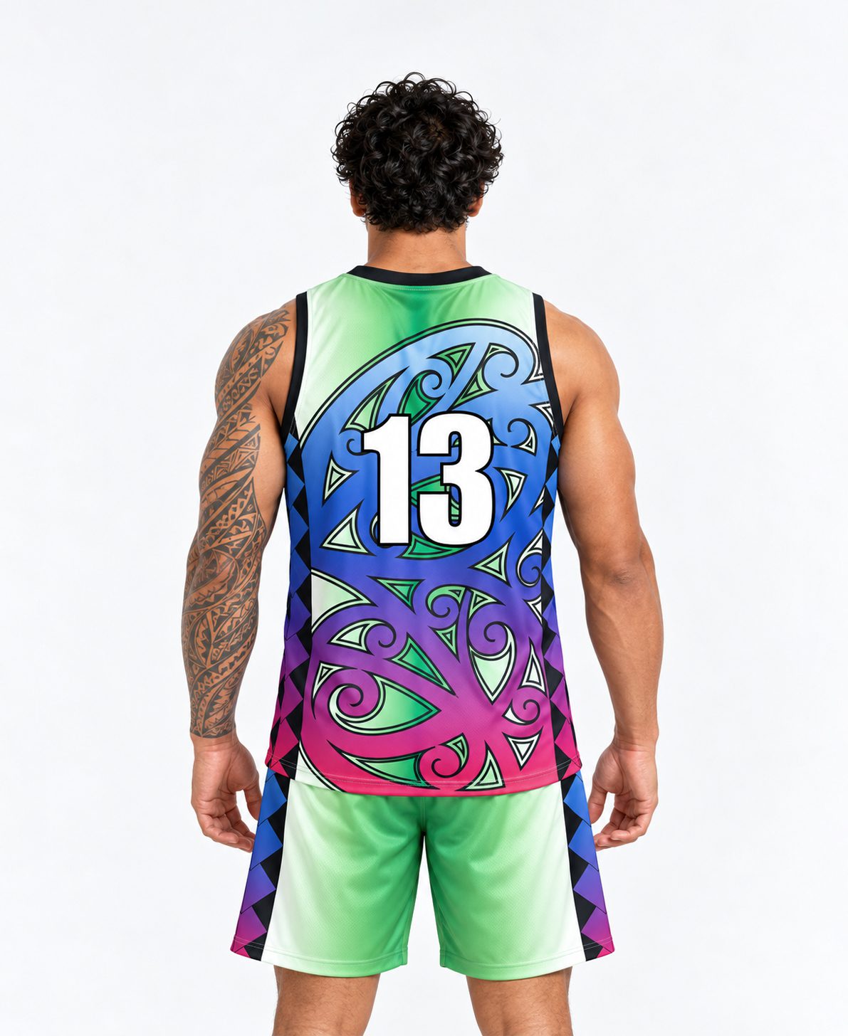 Unisex Reversible Basketball Kit Side B Back