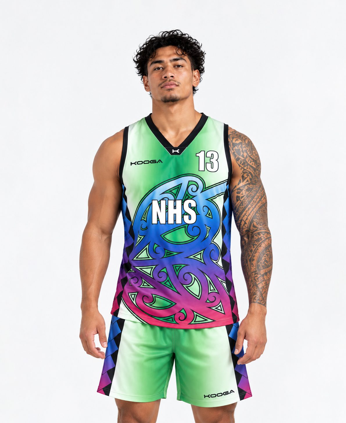Unisex Reversible Basketball Kit Side B Front