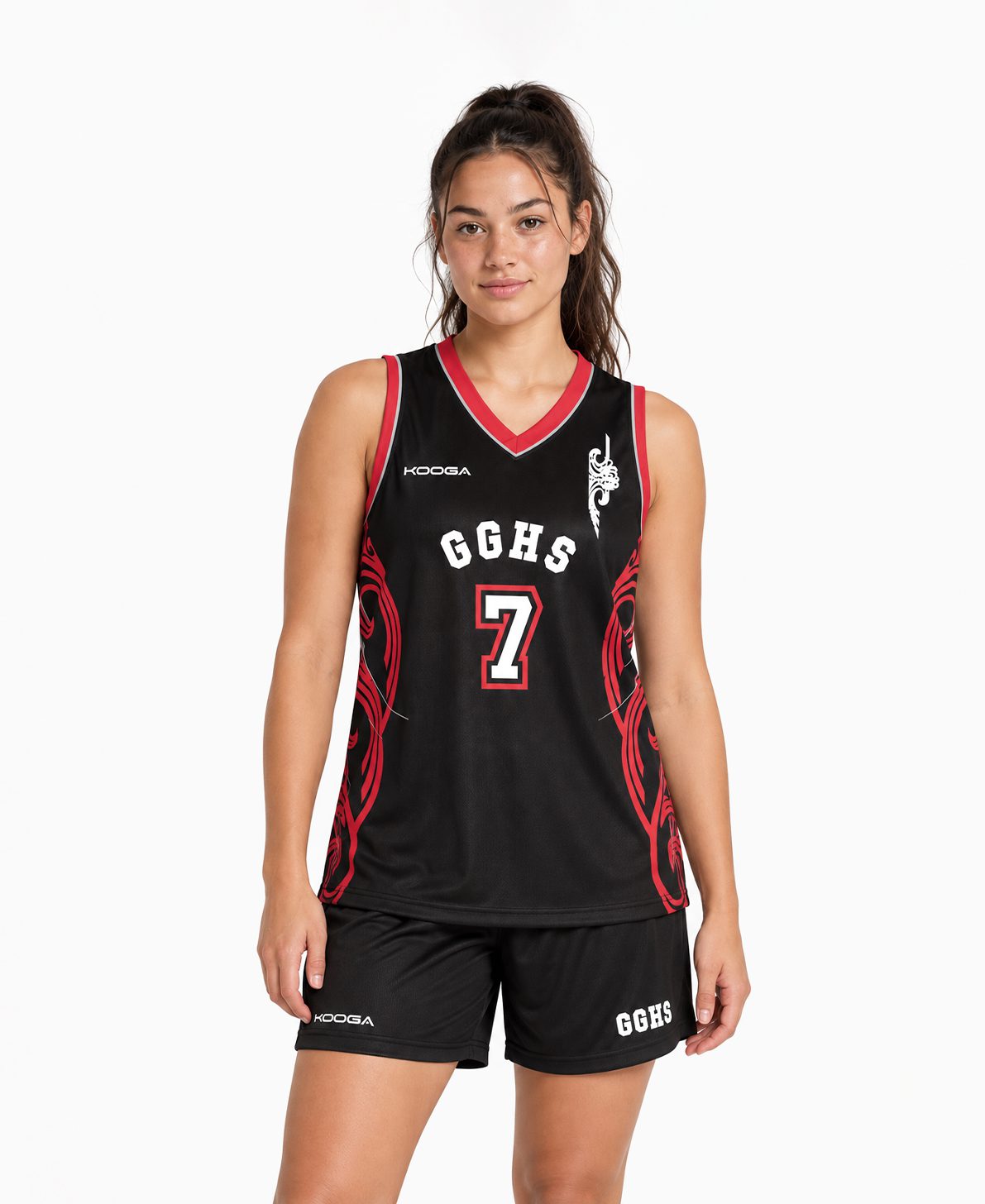 Women Reversible Basketball Kit Side B Front