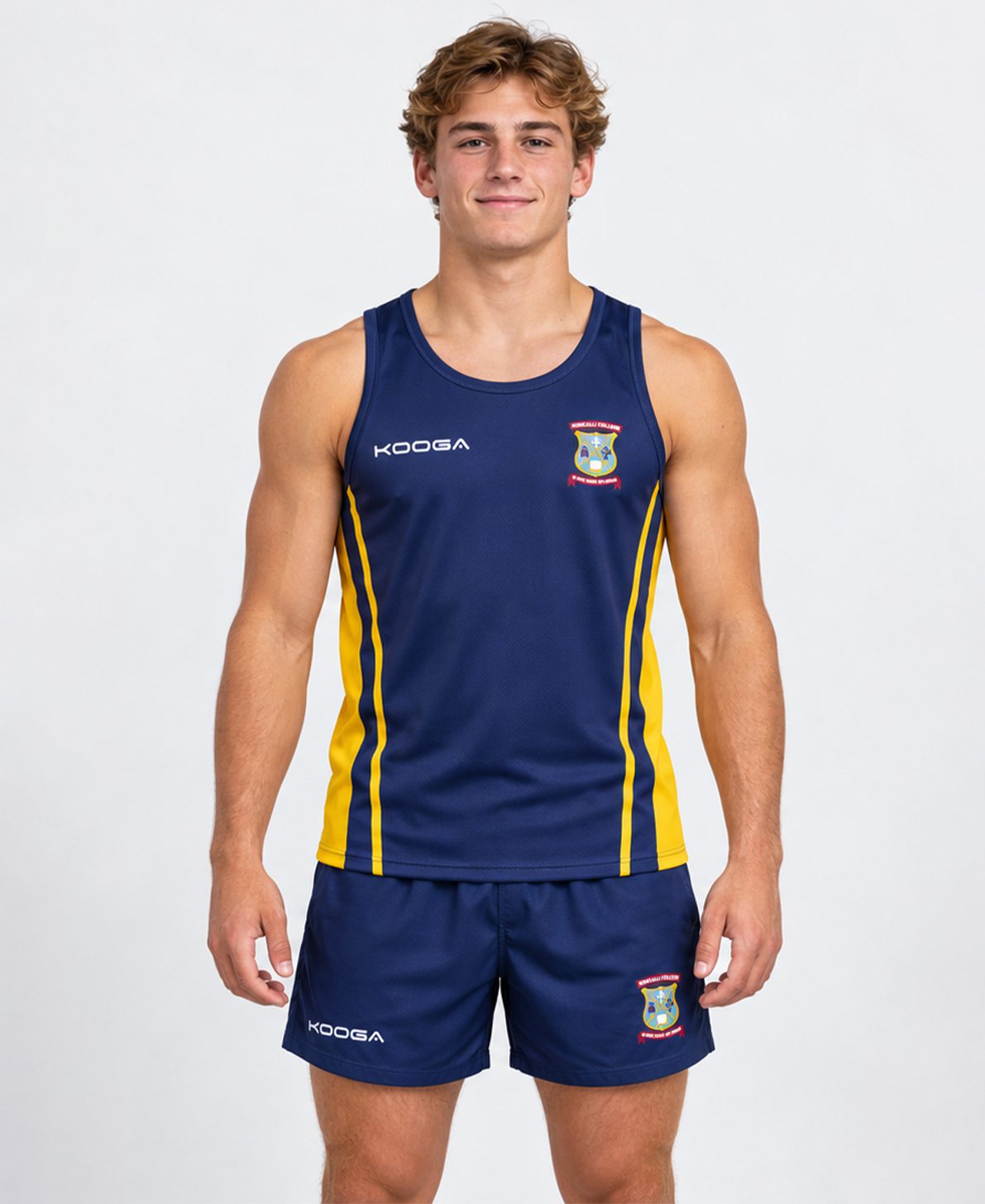 Unisex Athletic Singlet & Shorts Front