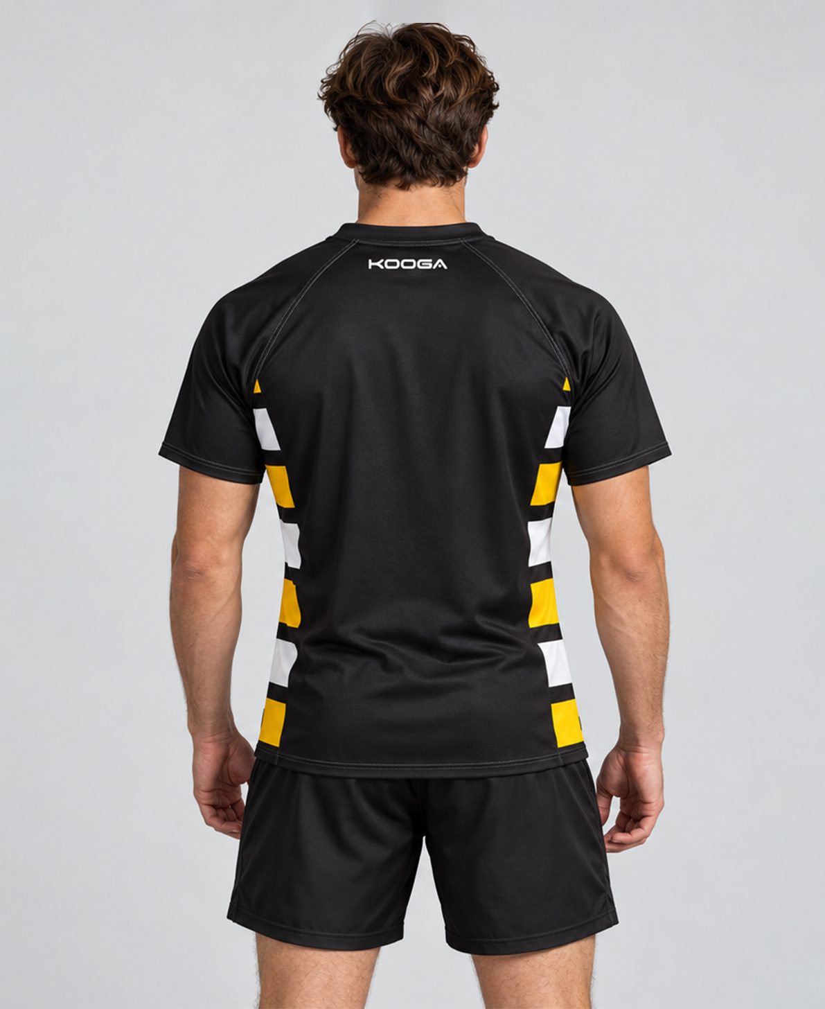 Unisex Athletic Tee & Shorts Back