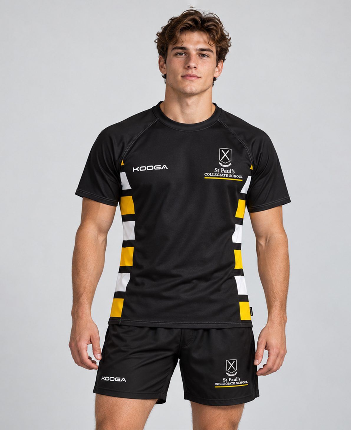 Unisex Athletic Tee & Shorts Front