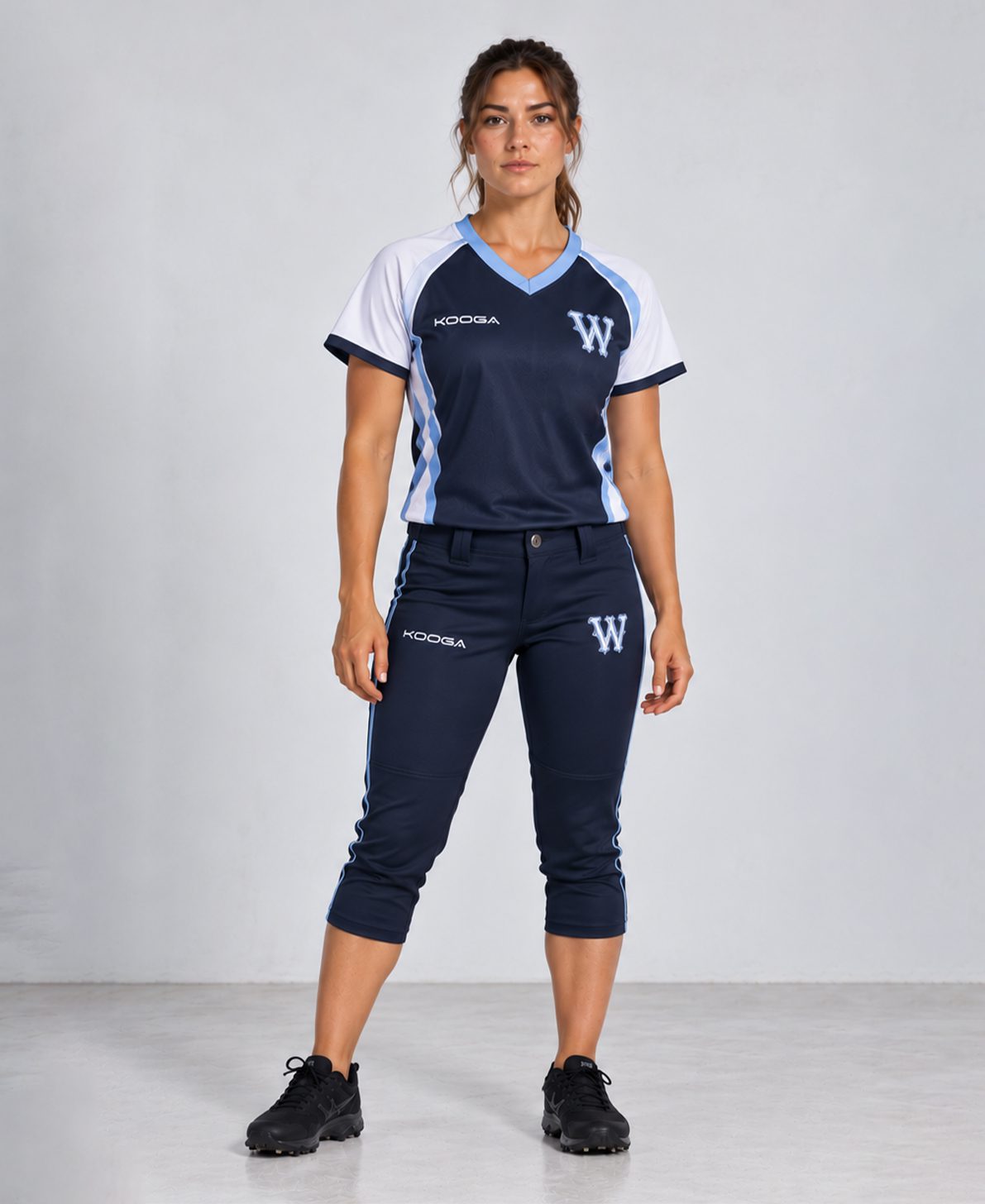 Womens Softball Tee Front