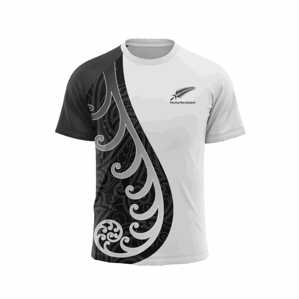 NZ Fencing Team Tee Multi Unisex