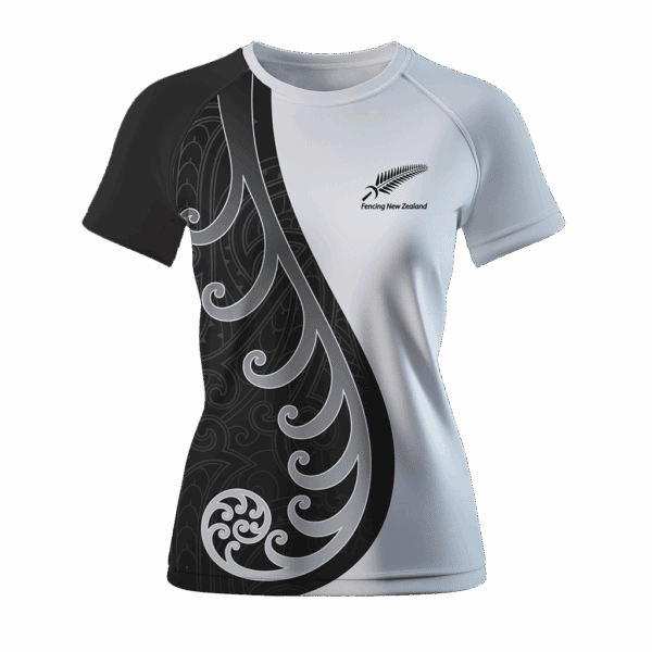 NZ Fencing Team Tee Multi Womens