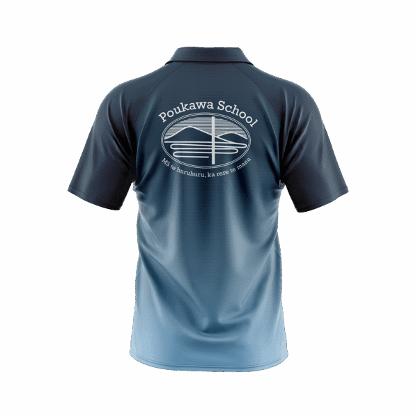 Poukawa School Unisex Polo - Image 2