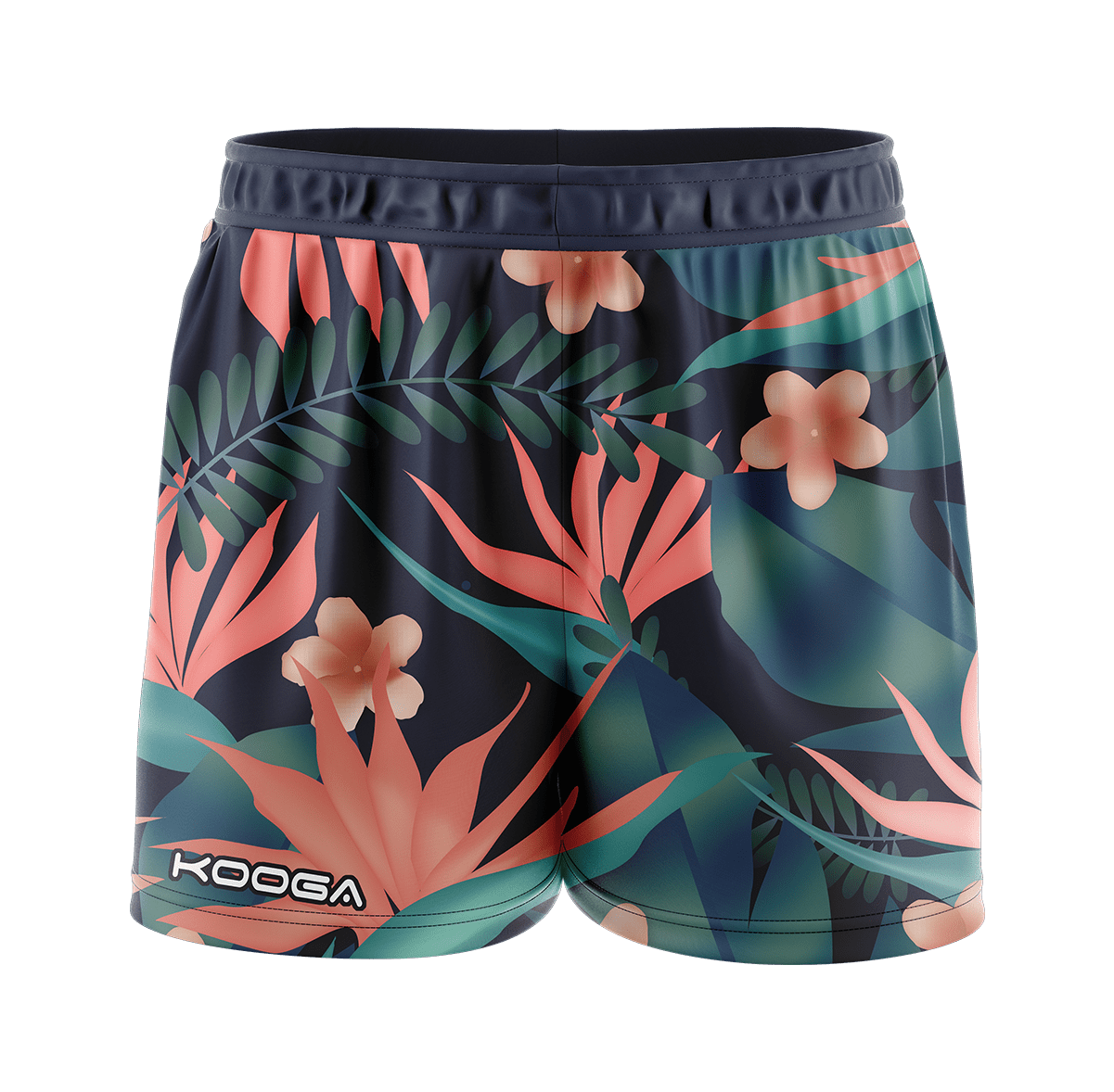 Summer-themed shorts featuring a bright and playful design