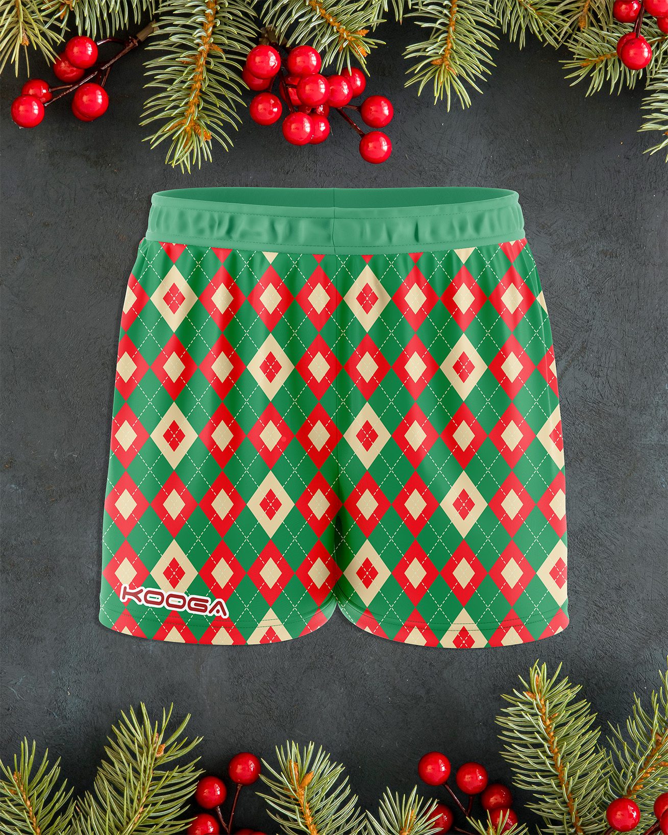 Diamond Christmas Shorts
