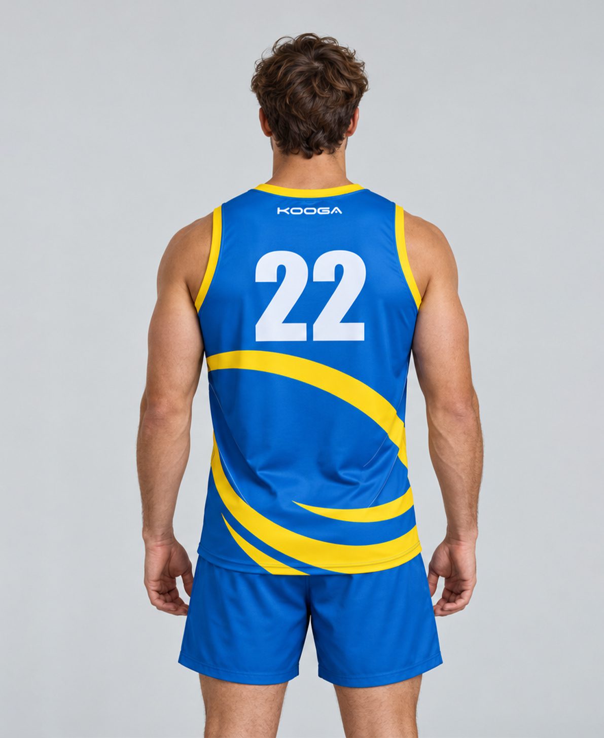 Unisex Club Touch Rugby Kit Back